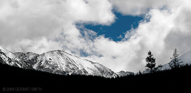 Snows in the Wheeler Peak Wilderness, New Mexico