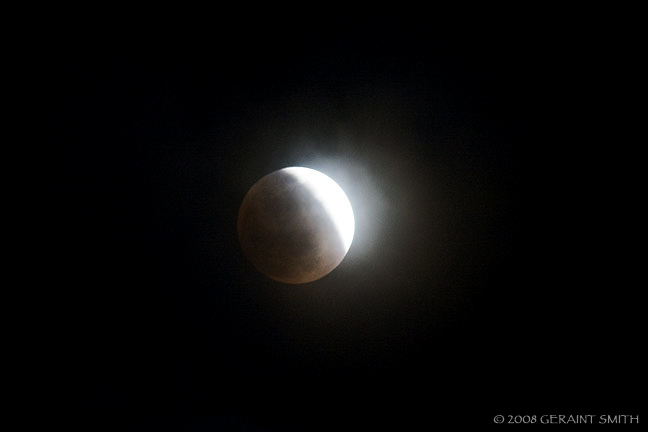 Lunar Eclipse February 20th on Highway 285, NM 