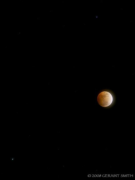 Lunar Eclipse February 20th on Highway 285, NM 