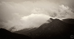 2013 April 29  Because I like the clouds on Taos mountains