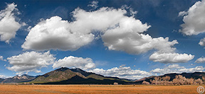 2013 April 15, Spring clouds over Taos Mountain