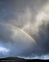2008 August 22, Taos valley rainbow