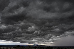 2006 August 17 Storm cloud over Taos this week, taken from highway 68 south of town