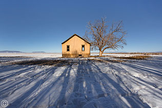 2013 December 14, Old homestead in the San Luis Valley, Colorado