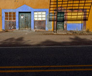Colors and shadows in Dixon, New Mexico