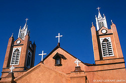 2007 February 12, San Felipe de Neri Church on the plaza in Albuquerque Old Town
