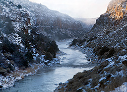 2013 February 24, Morning in the Rio Grande Gorge