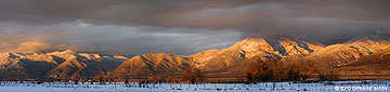 sangre de cristo light at sunset