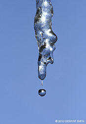 icicle and droplet