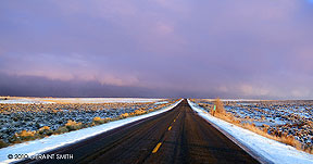 On the road in Northern New Mexico