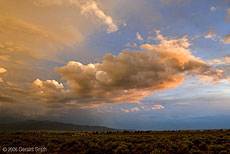 2006 July 28 Skies over the valley after a storm in Taos, NM