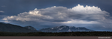 2015 June 17: Taos Mountain from San Cristobal, NM