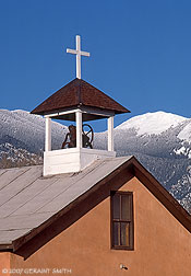 2007 March 03, A little chapel on Highway 64 in El Prado, NM