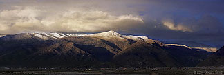 2006 November 29 Yesterday evenings sunset on the Sangre de Cristos mountains