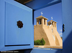2008 November 18, Window on the St Francis de Asis Church, Ranchos de Taos, NM
