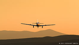 2011 November 25, Landing in Taos