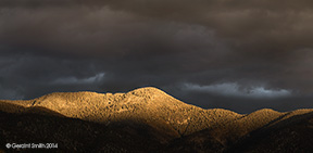 2014 November 16: Last light on the mountain