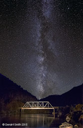 2015 November 12: Milkyway over the John Dunn Bridge, on the Rio Grande, NM