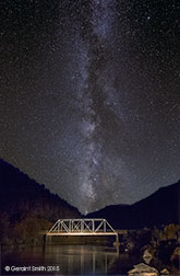 2015 November 12: Milkyway over the John Dunn Bridge, on the Rio Grande, NM
