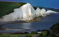 Seven Sisters and the Cuckmere estuary, England