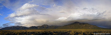 2008 October 11, Taos Mountain sky