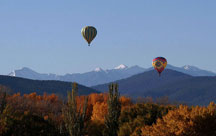 Balloons and Truchas Peaks - Taos Mountain Balloon Rally