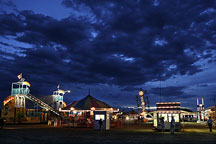Traveling carnival Taos, New Mexico