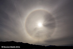 2014 September 19  Solar Halo over San Cristobal, NM sun halo
