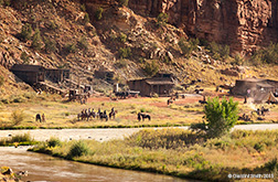 2015 September 18: The new "Magnificent Seven" filming on the Rio Chama in Abiquiu, NM