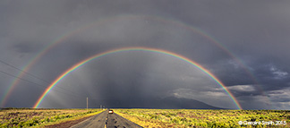 2015 September 13: Into the rainbow ... heading to the Great Sand Dunes NP, Colorado